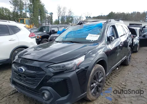 2025 Subaru Outback Onyx Edition z USA, uszkodzony, nr VIN 4S4BTALC3S3179207